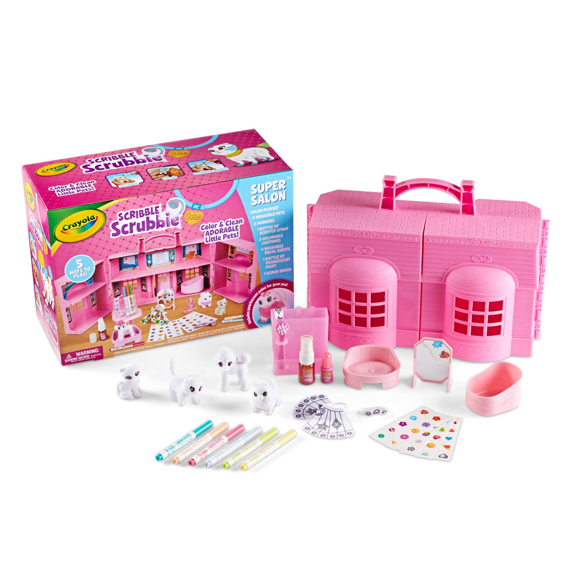 Crayola® Scribble Scrubbie® Pets! Super Salon